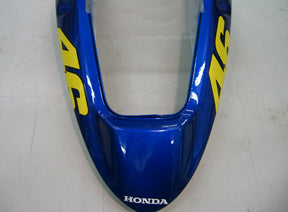 Amotopart 2004–2007 Honda CBR600 F4i Blau und Gelb mit Logo Style3 Verkleidungsset