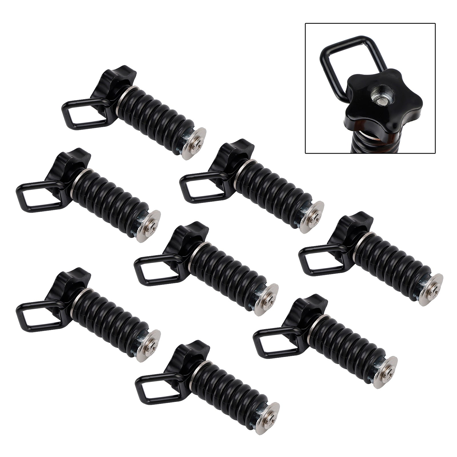 13-25 Polaris Rzr Sportsman 8X Tie Down Anchors Blocco ad anello flessibile & Ride