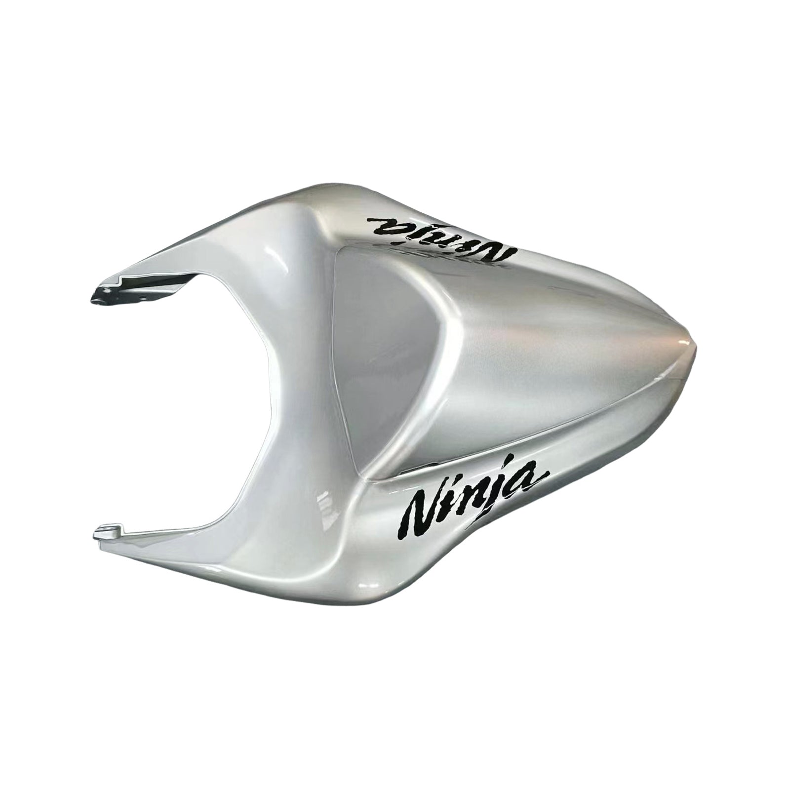 Amotopart 2007-2008 Kawasaki ZX6R 636 Silver Fairing Kit