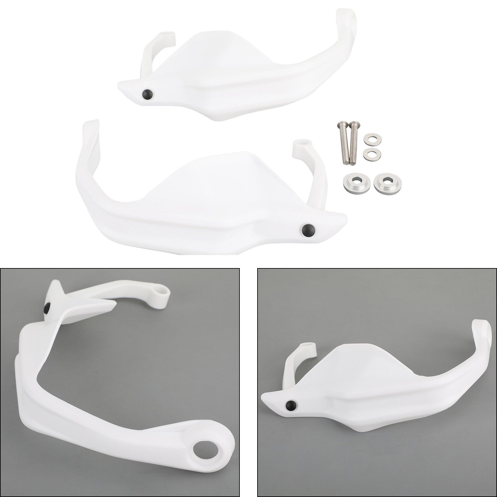 17-19 BMW G310GS/G310R Protector de manos Protector de manos Blanco