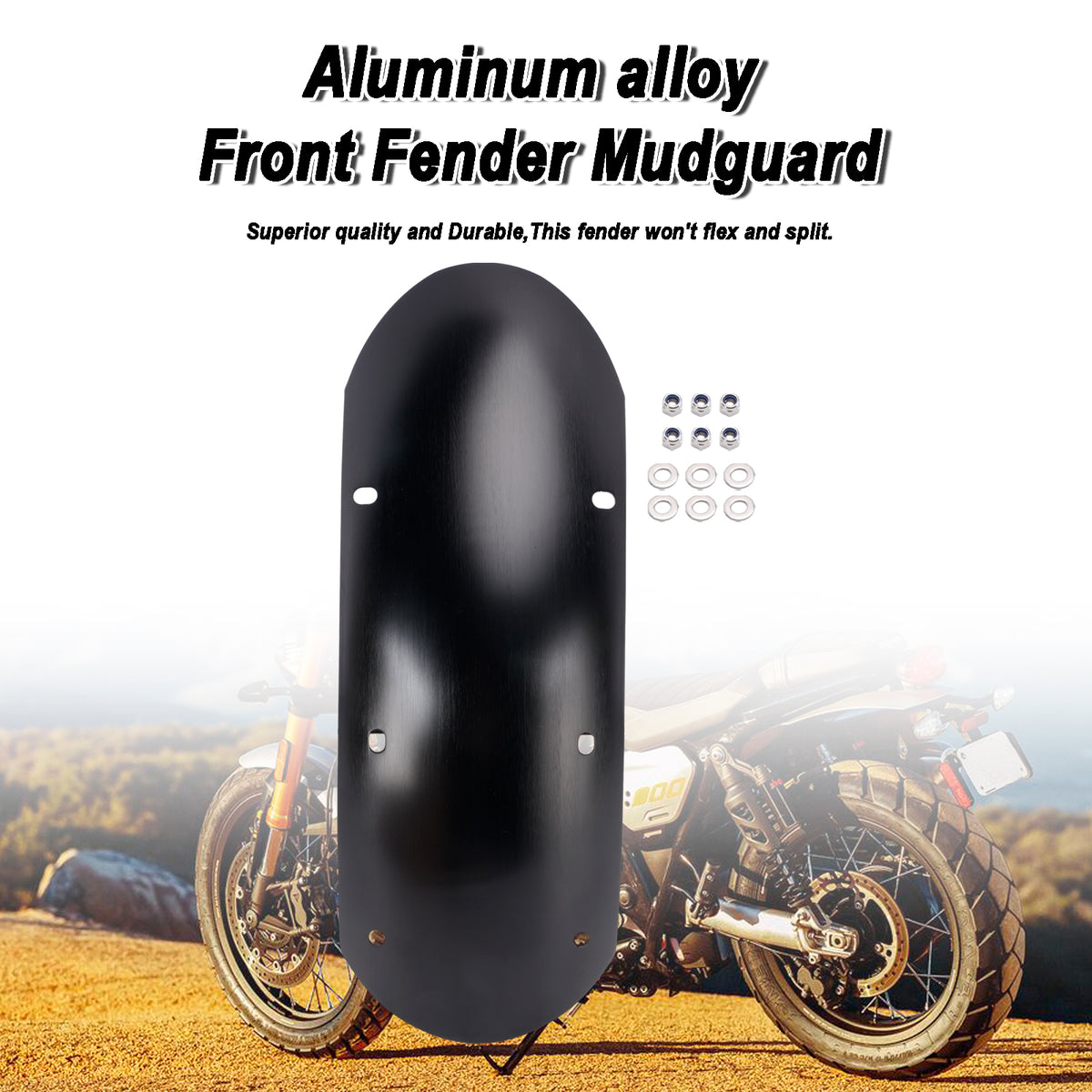 2026-2027 Street Scrambler 900 Aluminum alloy Front Mudguard