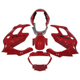 Amotopart 1997-2005 VTR1000F Honda Red with Black Logo Fairing Kit