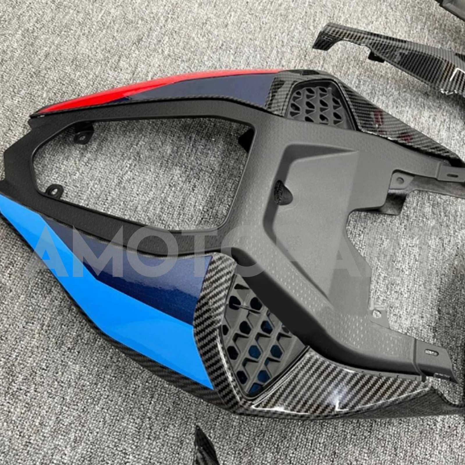 Amotopart BMW 2019-2022 S1000RR/M1000RR Black Blue Red Carbon Fairing Kit