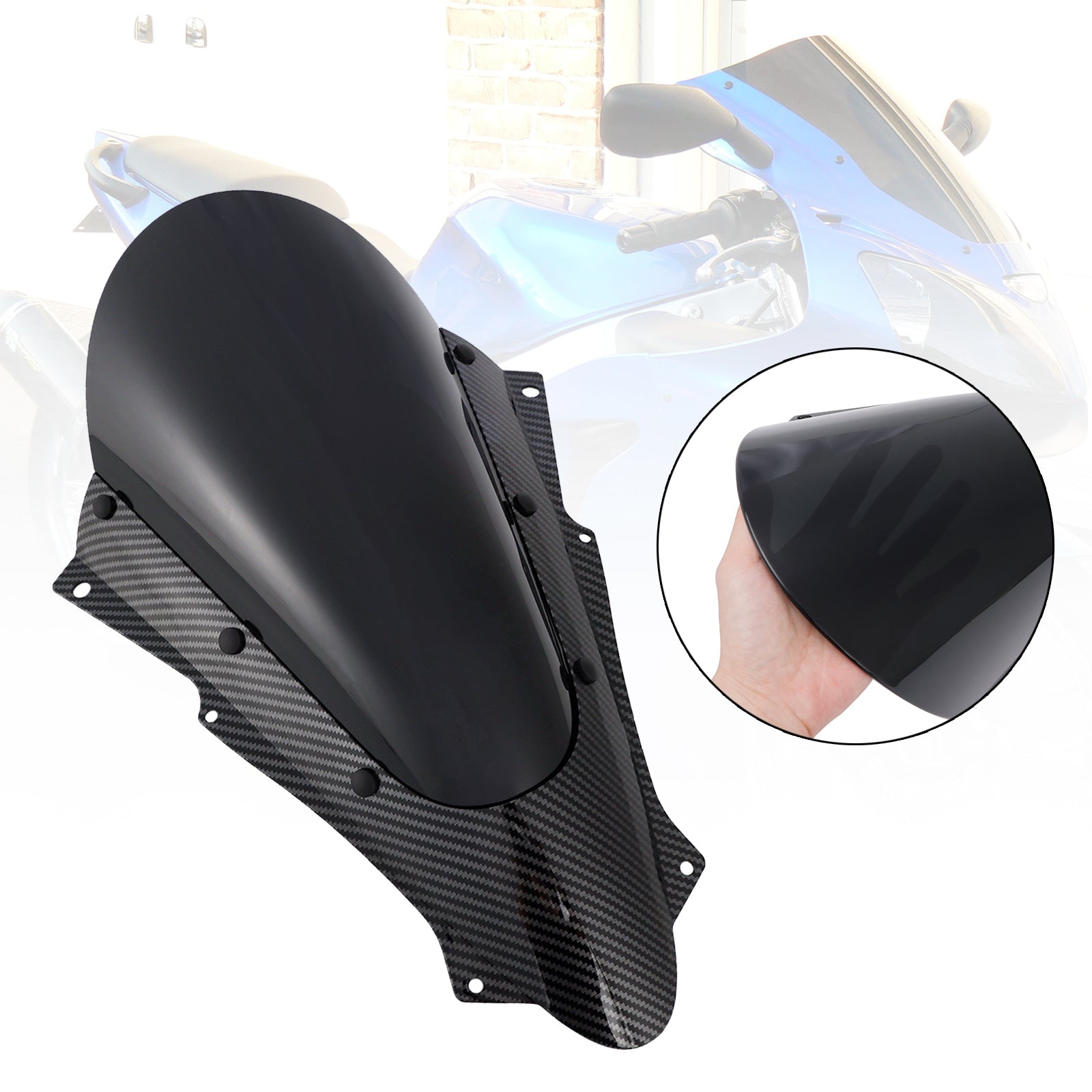 2023 Kawasaki ZX-4R ZX-4RR Windshield Windscreen