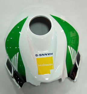 Amotopart 2009-2012 Honda CBR600RR Green&White Style2 Fairing Kit