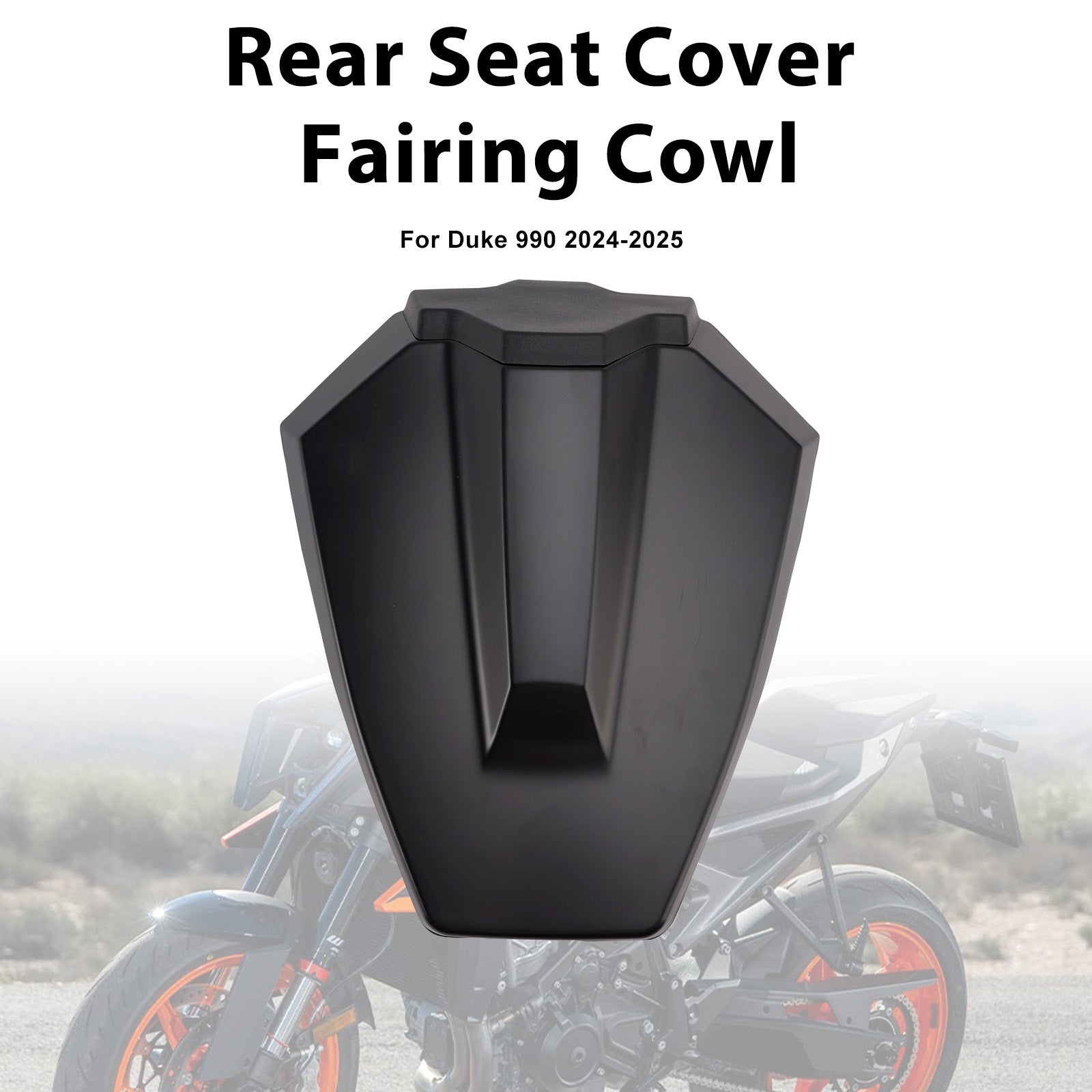 2024-2025 Duke 990 Rear Pillion Seat Cover Fairing Cowl