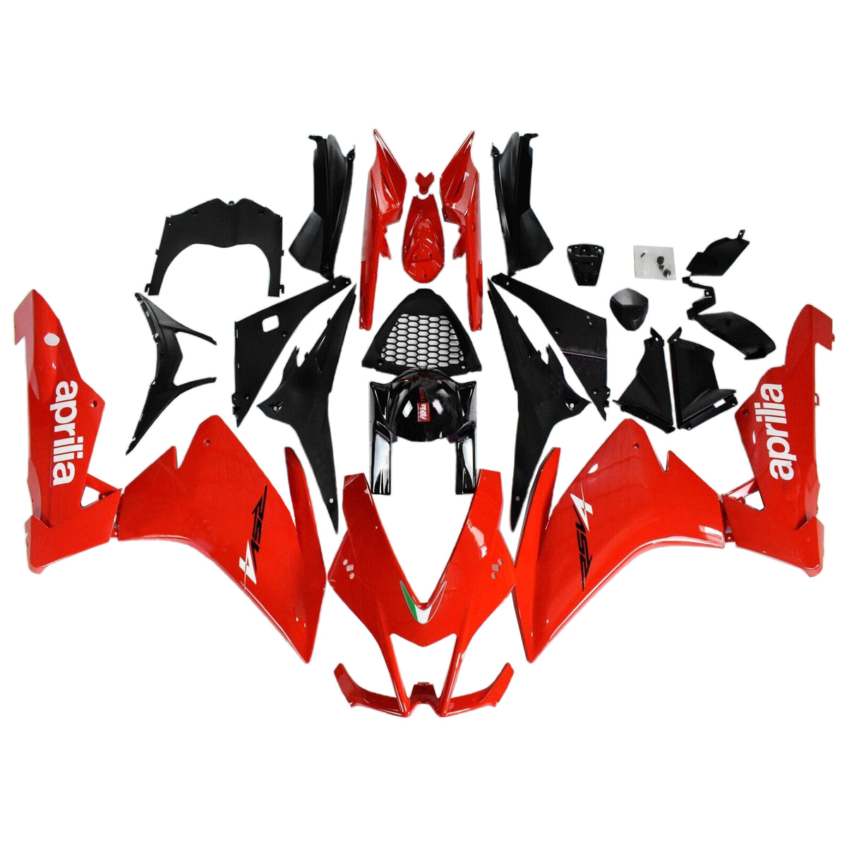 Amotopart 2009-2015 RSV4 1000 Aprilia Red Fairing Kit