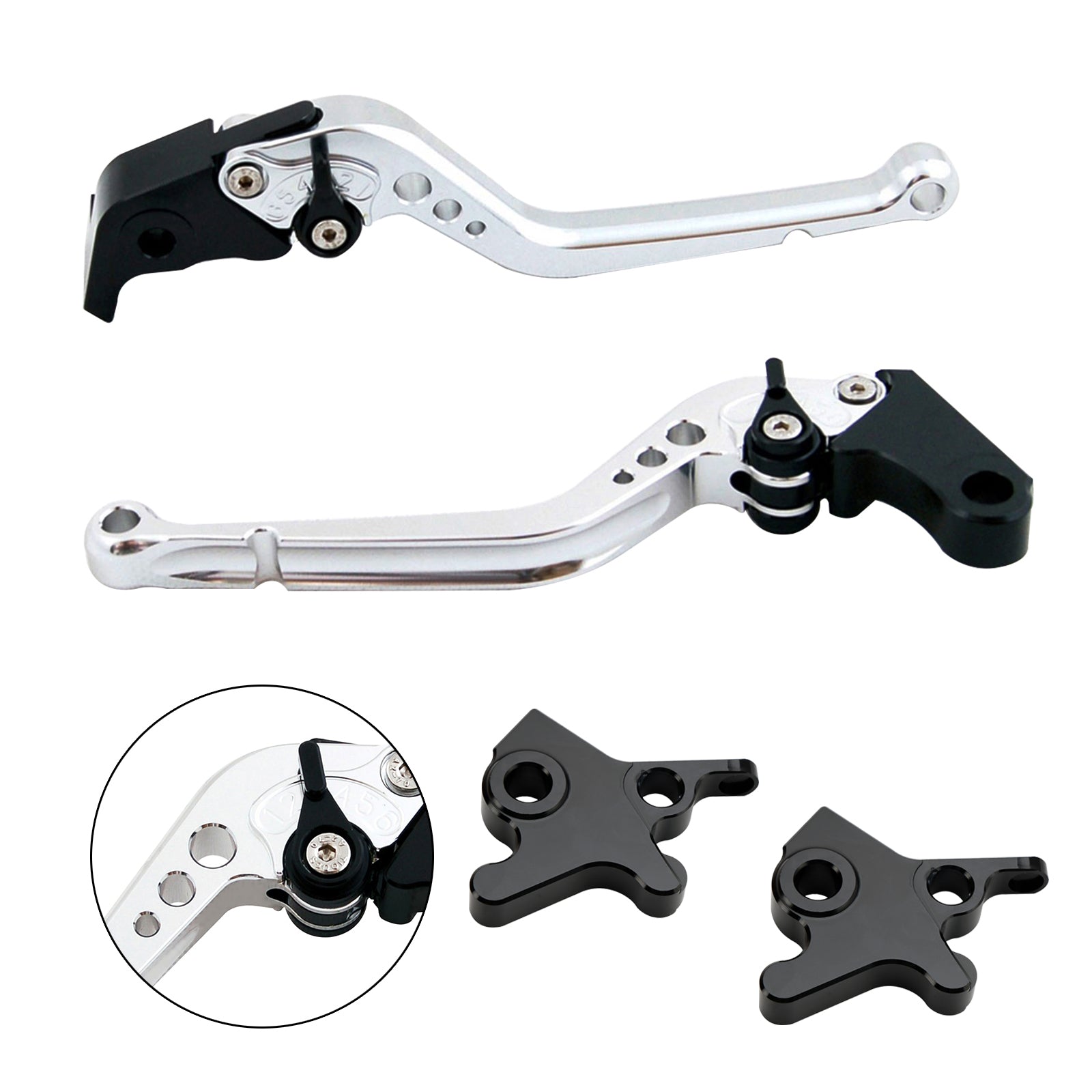 18-19 Piaggio MP3 300 16-18 MP3 350 Long Clutch Brake Lever