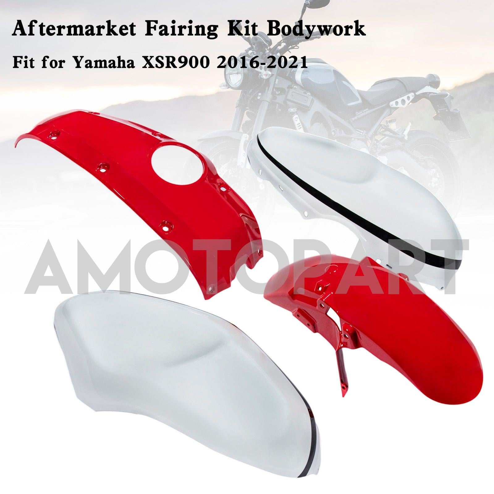 Amotopart 2016-2021 Yamaha XSR900 Fairing Kit