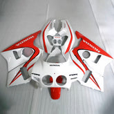 Amotopart 1987-1989 Honda CBR400RR NC23 Kit carenatura bianco e rosso