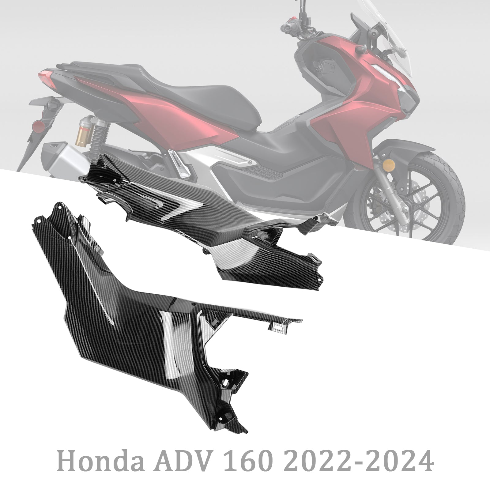 23-24 Honda ADV 160 Side Frame Cover Panel Fairing Body Cowl