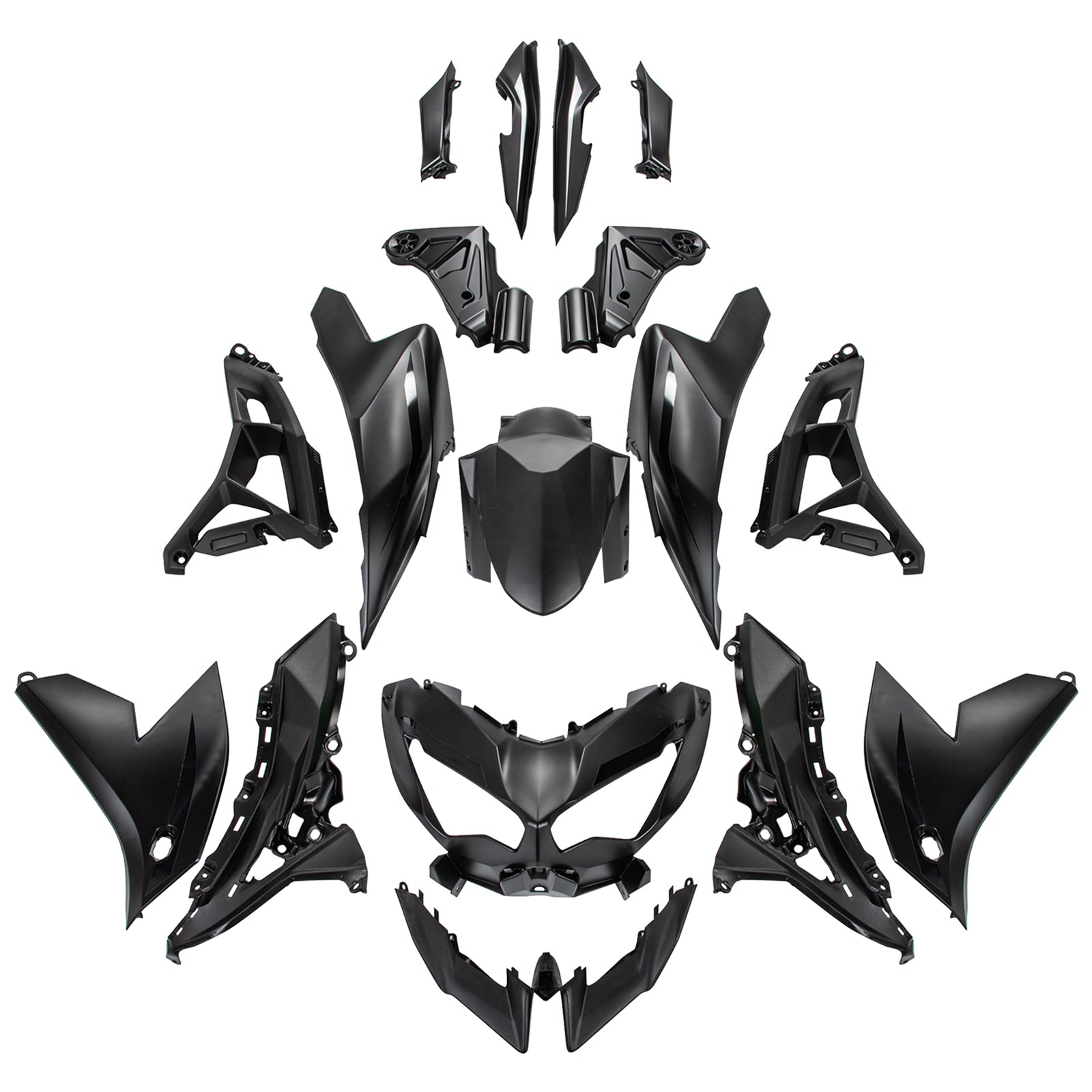 2022-2024 Kawasaki VERSYS 650 KLE ABS Black Fairing Kit