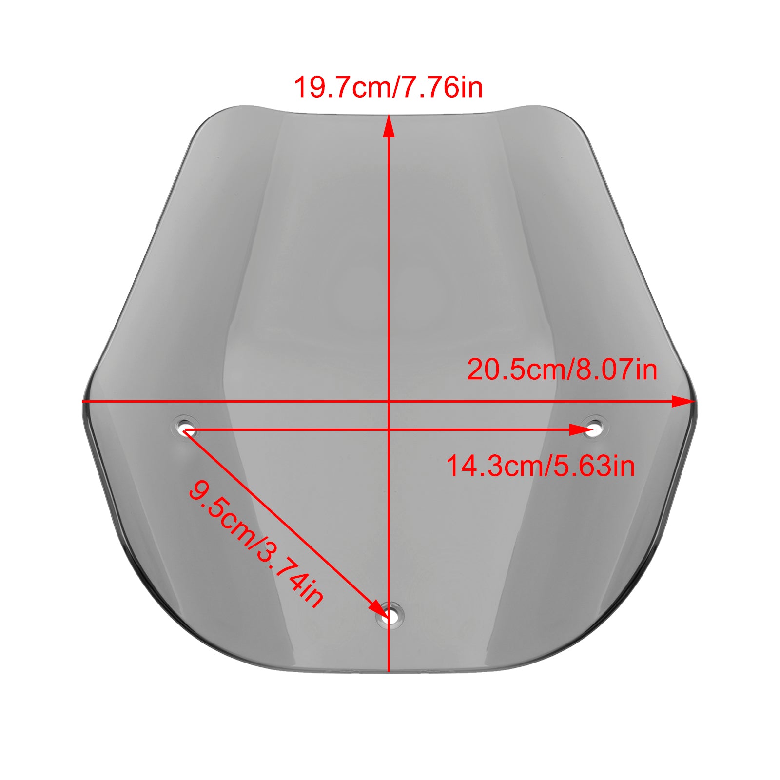 2023-2024 Suzuki GSX-8S Windshield WindScreen