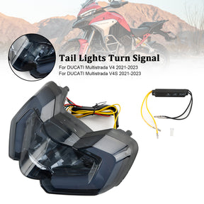 Luz trasera intermitentes integradas para DUCATI Multistrada V4S V4 110 21-23