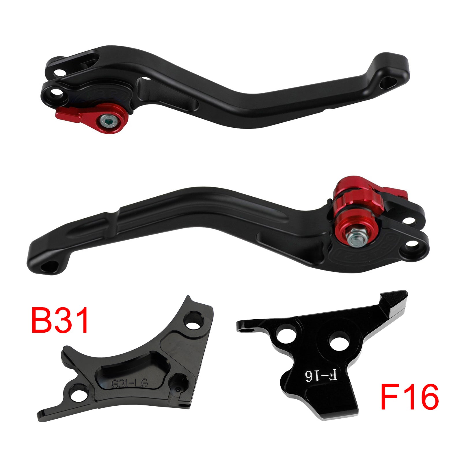 2017-2018 Red BMW G310R G310GS NEW Short Clutch Brake Lever