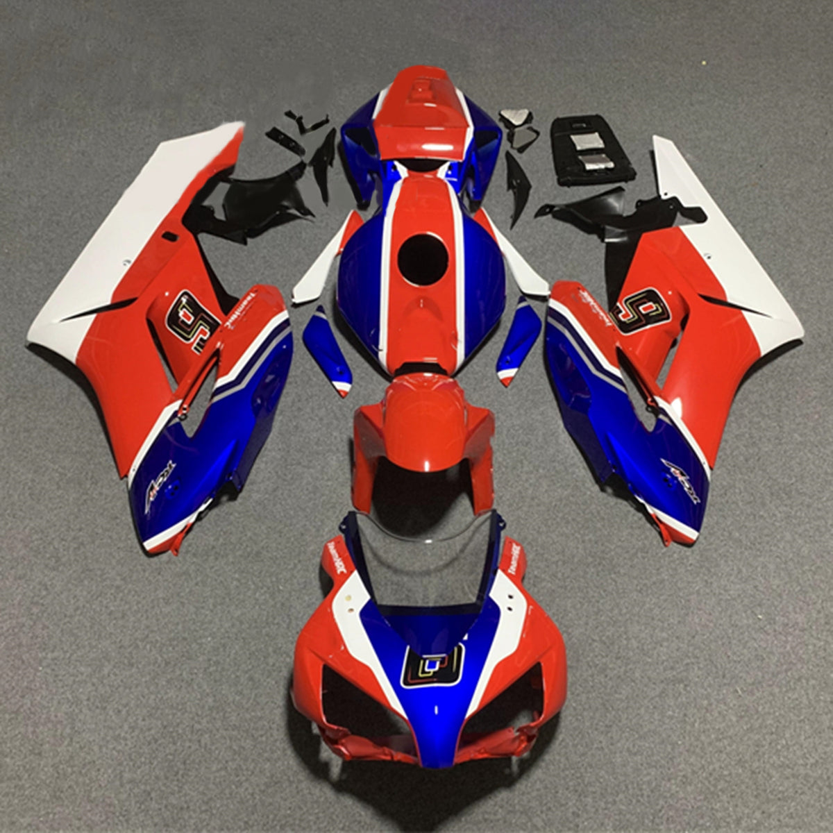 Amotopart 2004-2005 Honda CBR1000RR Red&amp;Blue Style2 Verkleidungsset