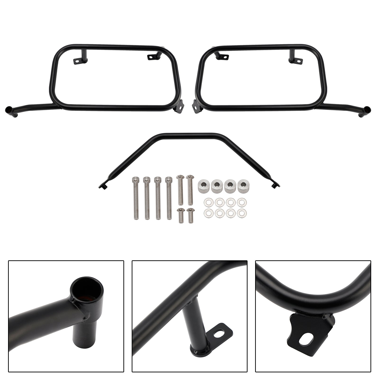 2022-2025 Tiger 1200 Side Saddle Bag Mounting Bracket Black Left&Right