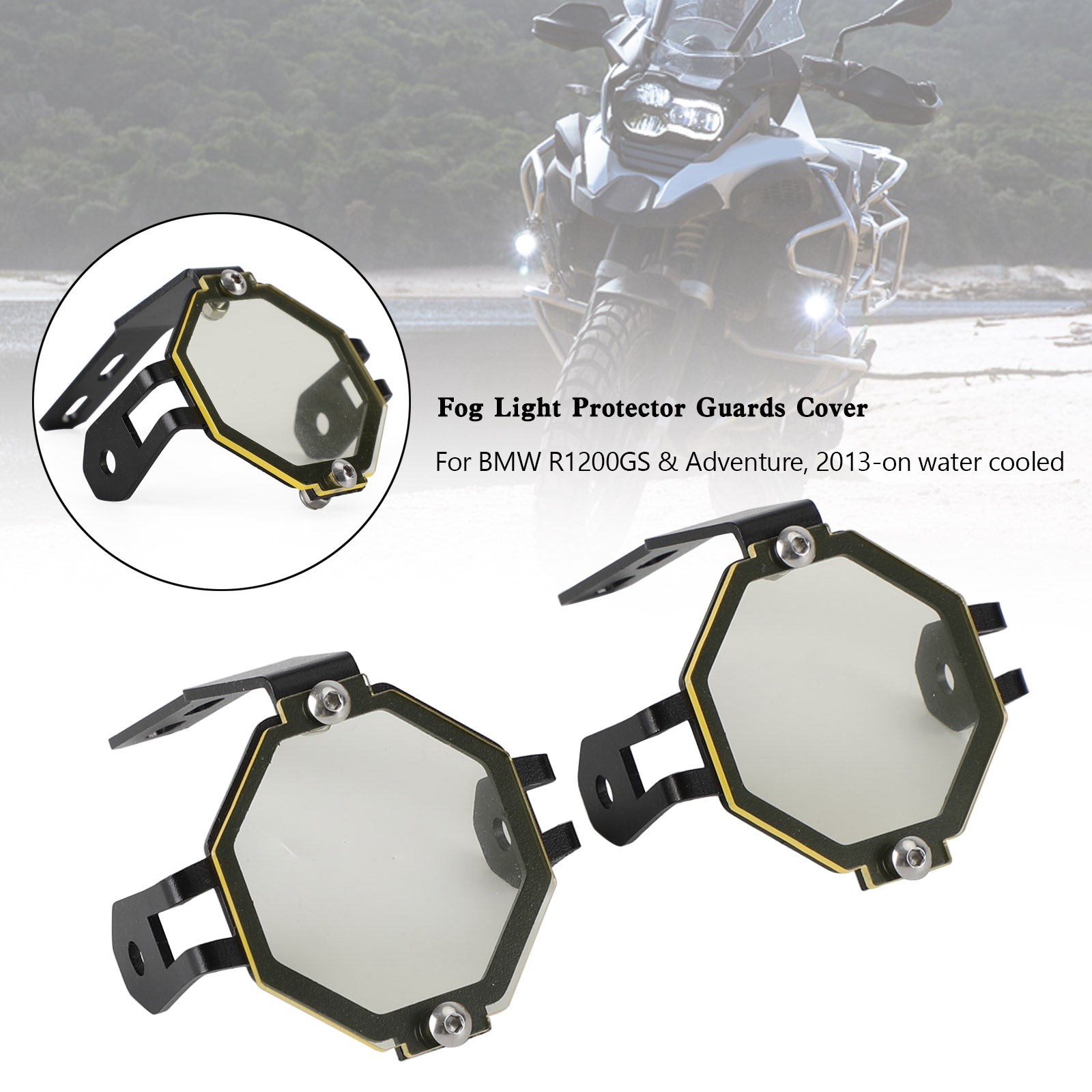 BMW R1200GS Adventure F800GS F850GS F750GS Fog Light Protector Guards Cover