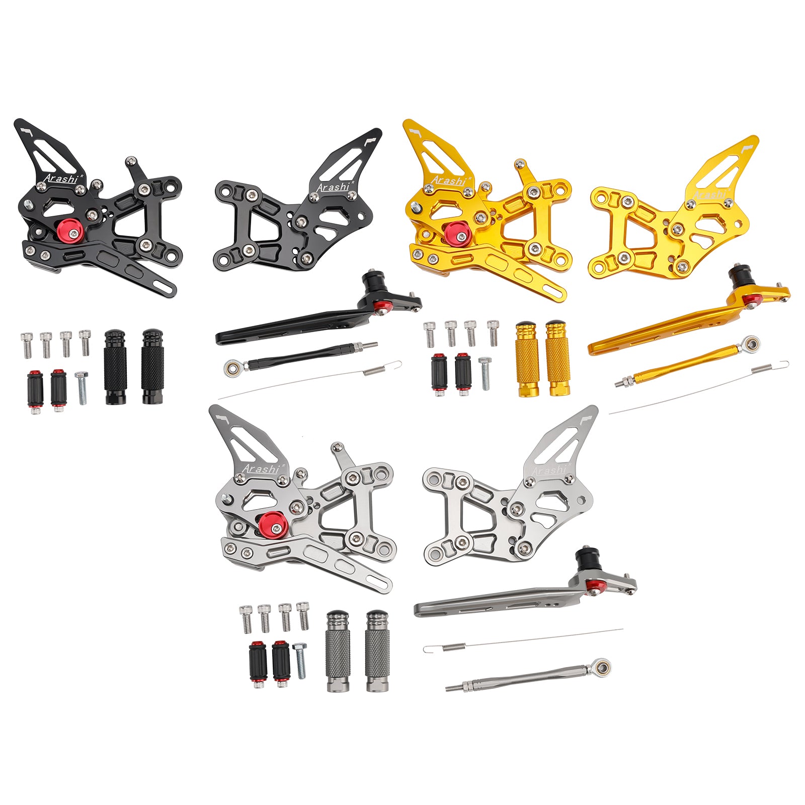 2021-2025 Honda Cbr1000rr-R Sp Aluminum Adjustable Rear Set Rearset