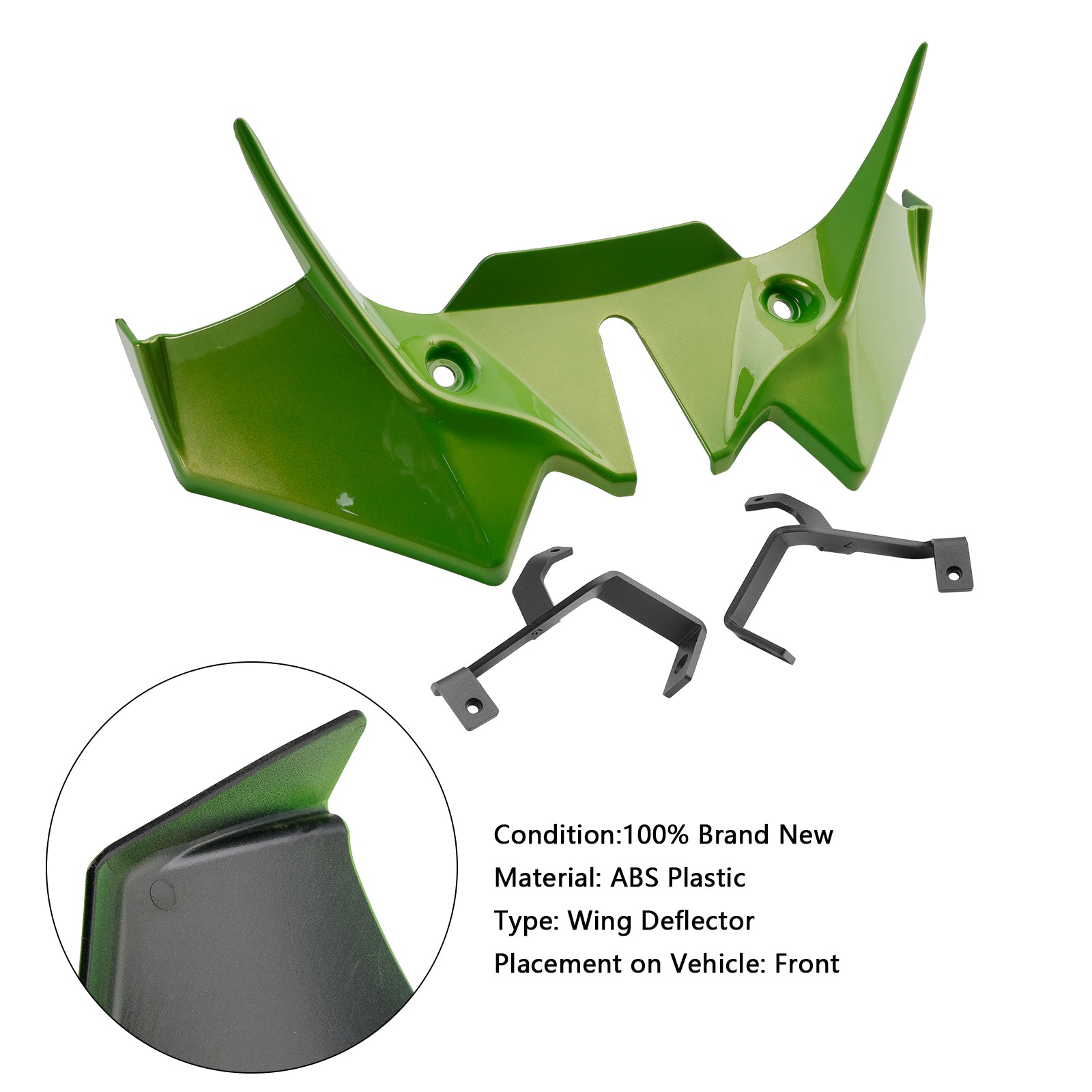 Kawasaki Z650 2021-2024 Front Downforce Spoiler Extension Fairing