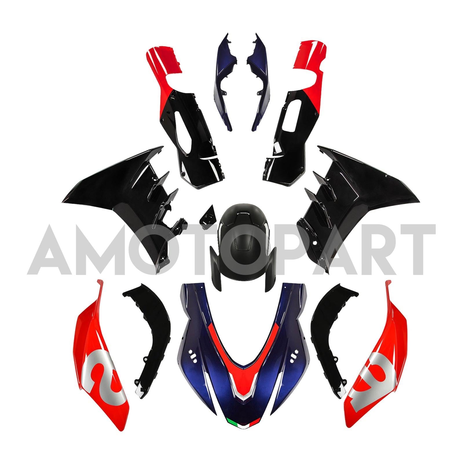 Amotopart 2021-2024 Aprilia RSV4 Fairing Kit