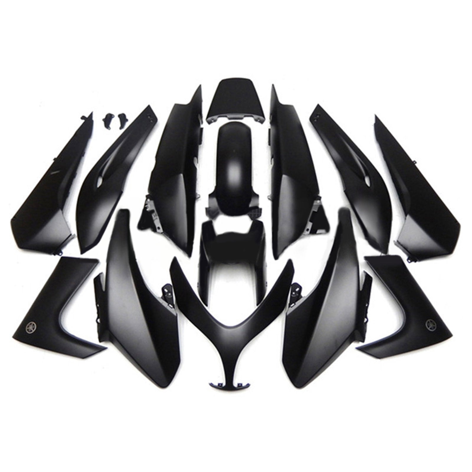 Amotopart 2008-2012 T-Max XP500 Yamaha Matte Black Fairing Kit