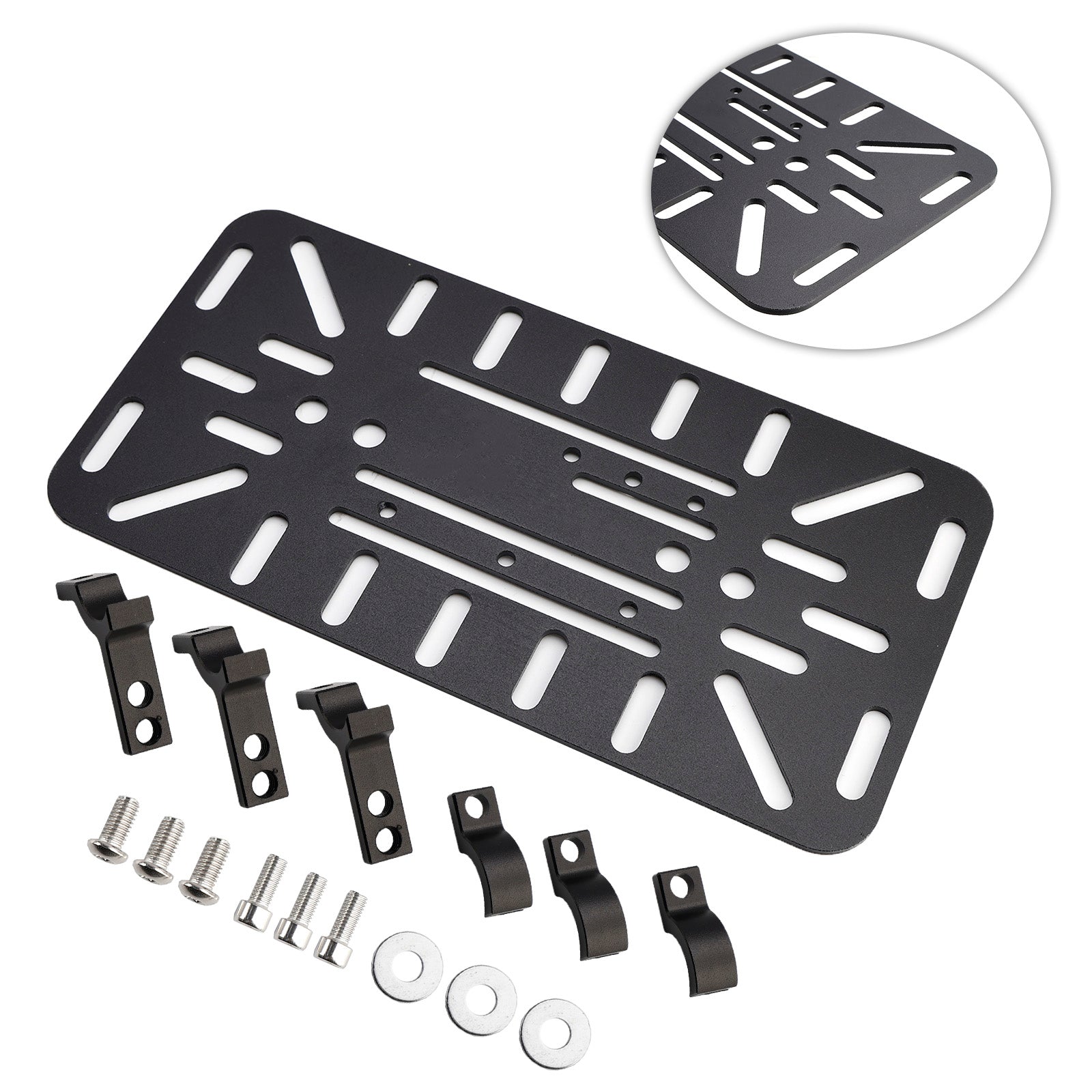 Motorcycle Saddlebags Adjustable Symmetrical Mounting Brackets Universal