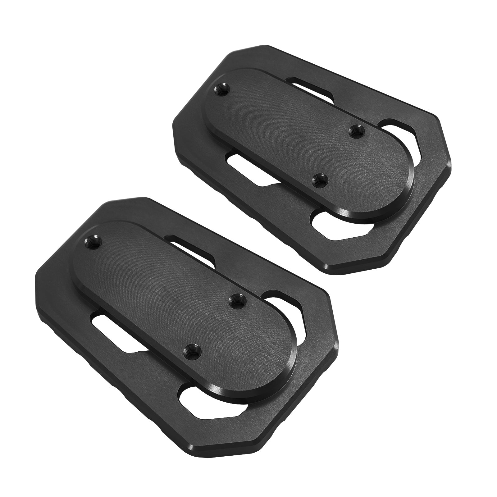 Cnc repose-pieds repose-pieds couvre pédale de pilote adapté pour TR Scrambler 1200 Tiger argent