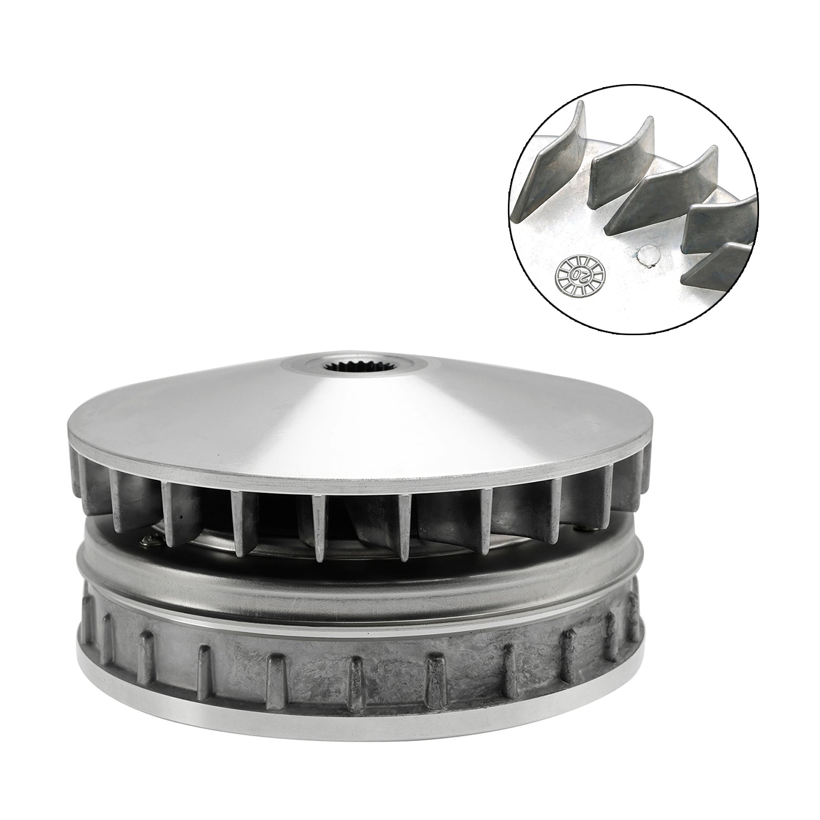 Hisun Hs400 Utv-2 Tacti Rear Clutch Variator Secondary Lu020554 Lu020479