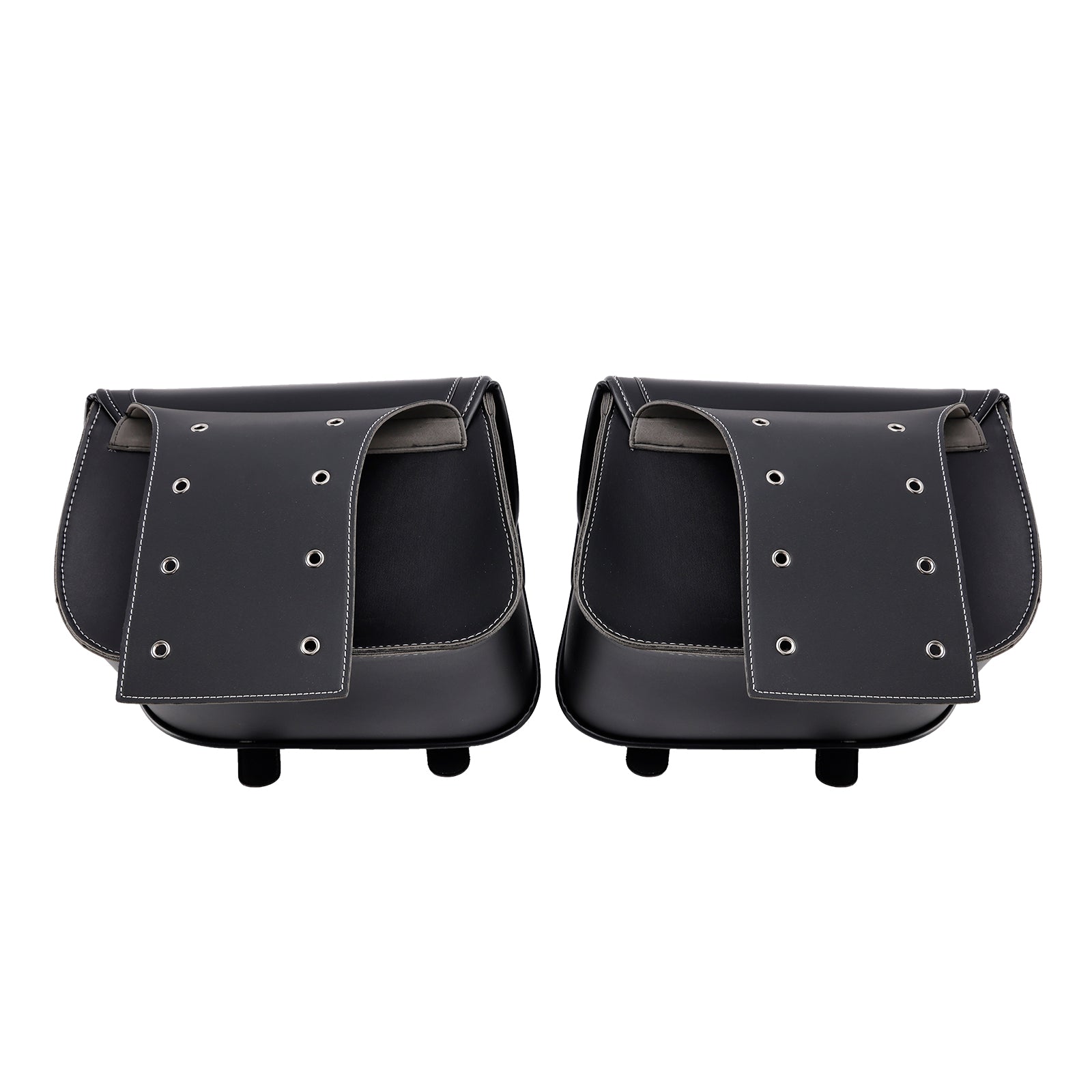 Side Tail Bag Saddlebag Color Matching Luggage Black 28L For Scooter Motorcycle