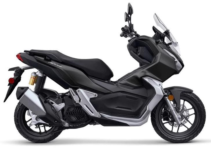 Amotopart 2018-2021 Honda ADV150 Verkleidungssatz, Schwarz/Weiß/Grau