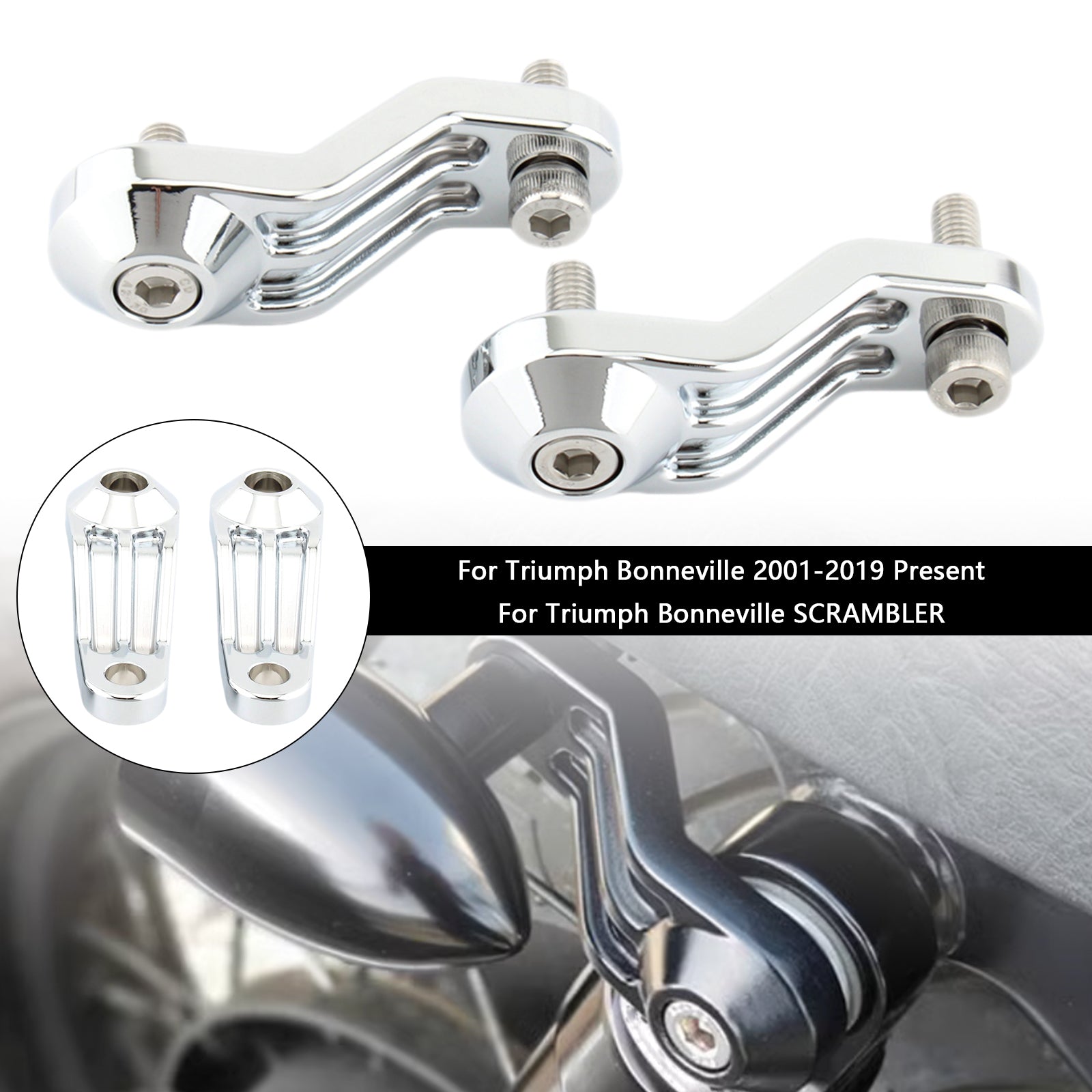 Bonneville SE T100 T120 Rear Turn Signal Light Holder Bracket