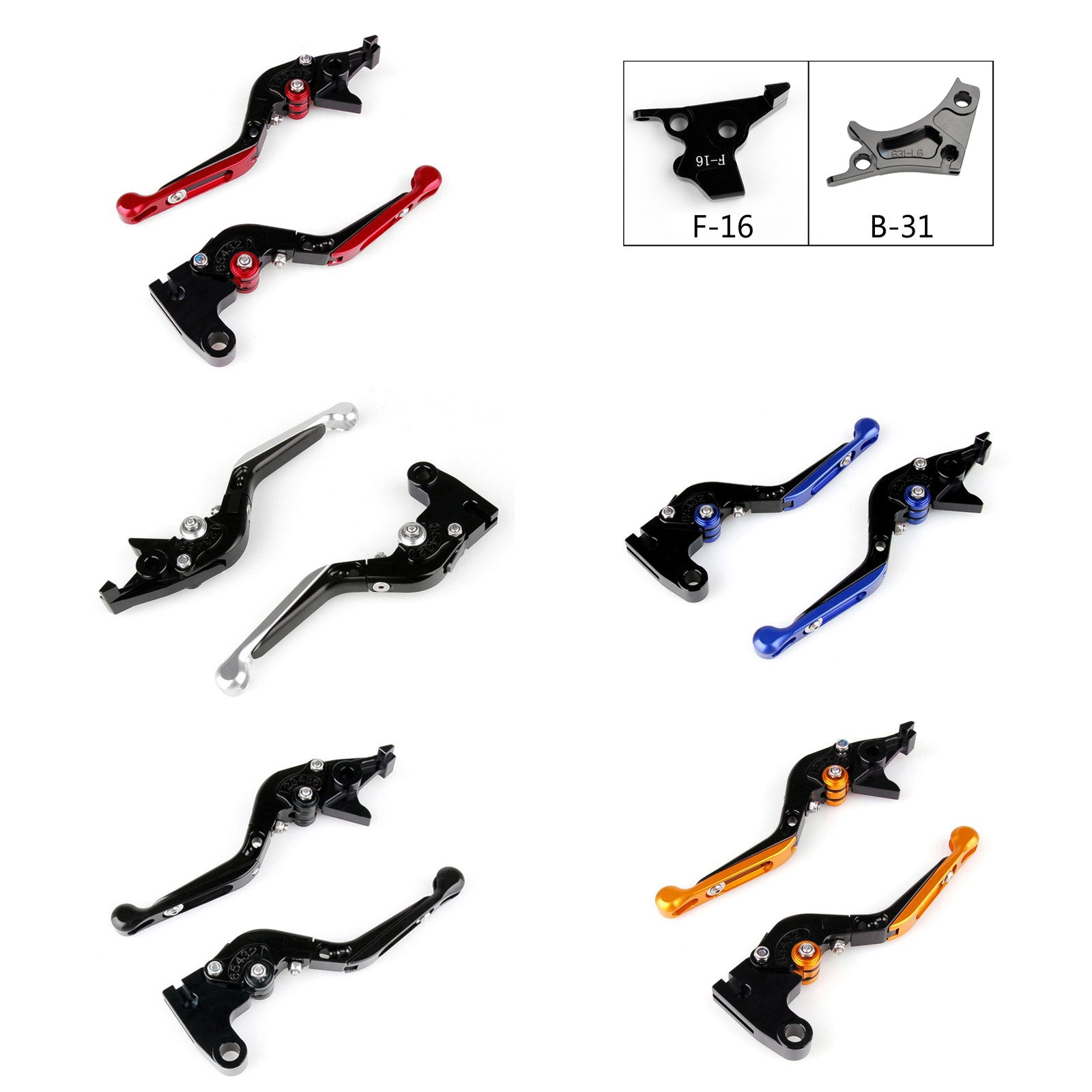 17-18 BMW G310R G310GS Adjustable Folding Extendable Brake Clutch Levers