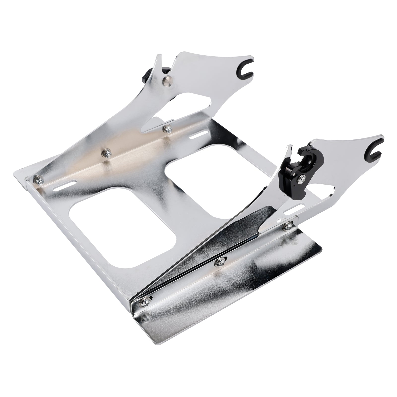 09-25 Street Electra Glide Road King Two Up Mounting Luggage Rack Chrome