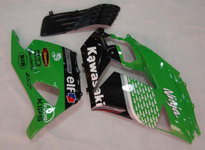Kit carena Amotopart 2006-2011 Kawasaki ZX14R nero e verde