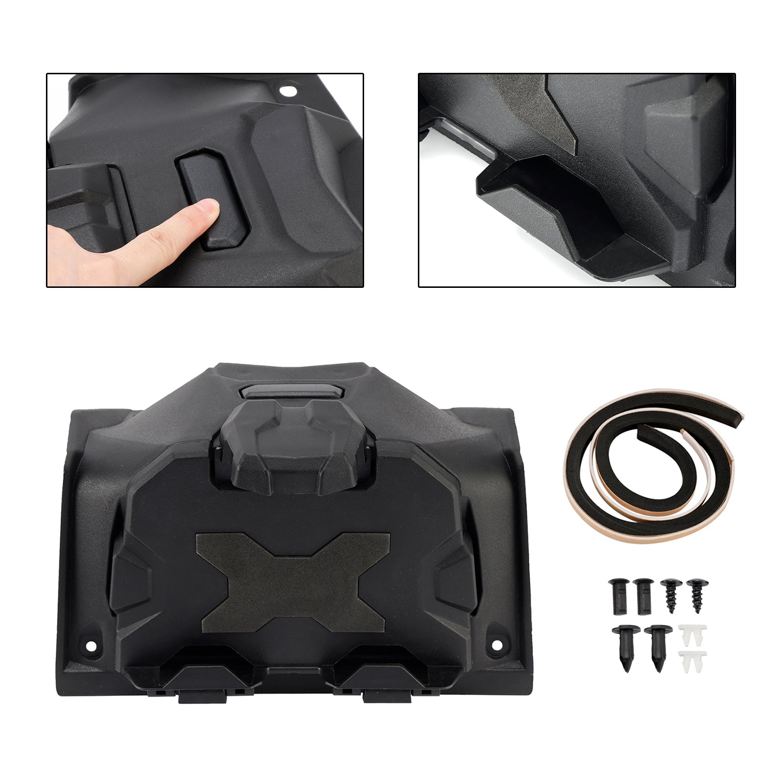 2019-2023 2022 Polaris Rzr Xp 1000 Turbo Tablet Mount Holder Storage Box