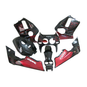 Amotopart 1988-1989 CBR250RR MC19 Honda Kit carena rosso e nero