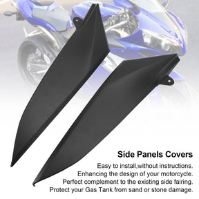Gas Tank Side Trim Cover Panel Fairing Cowl for Yamaha YZF R1 2004-2006