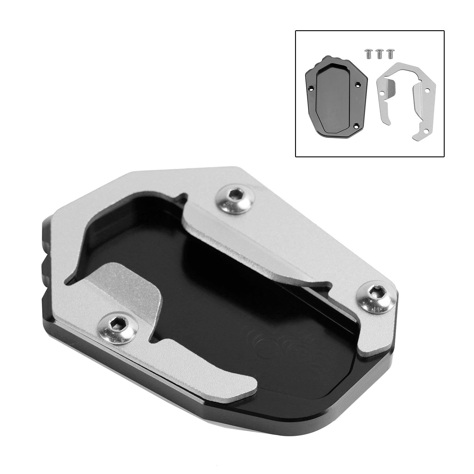 2024+ BMW R1300 Kickstand Enlarge Plate Pad