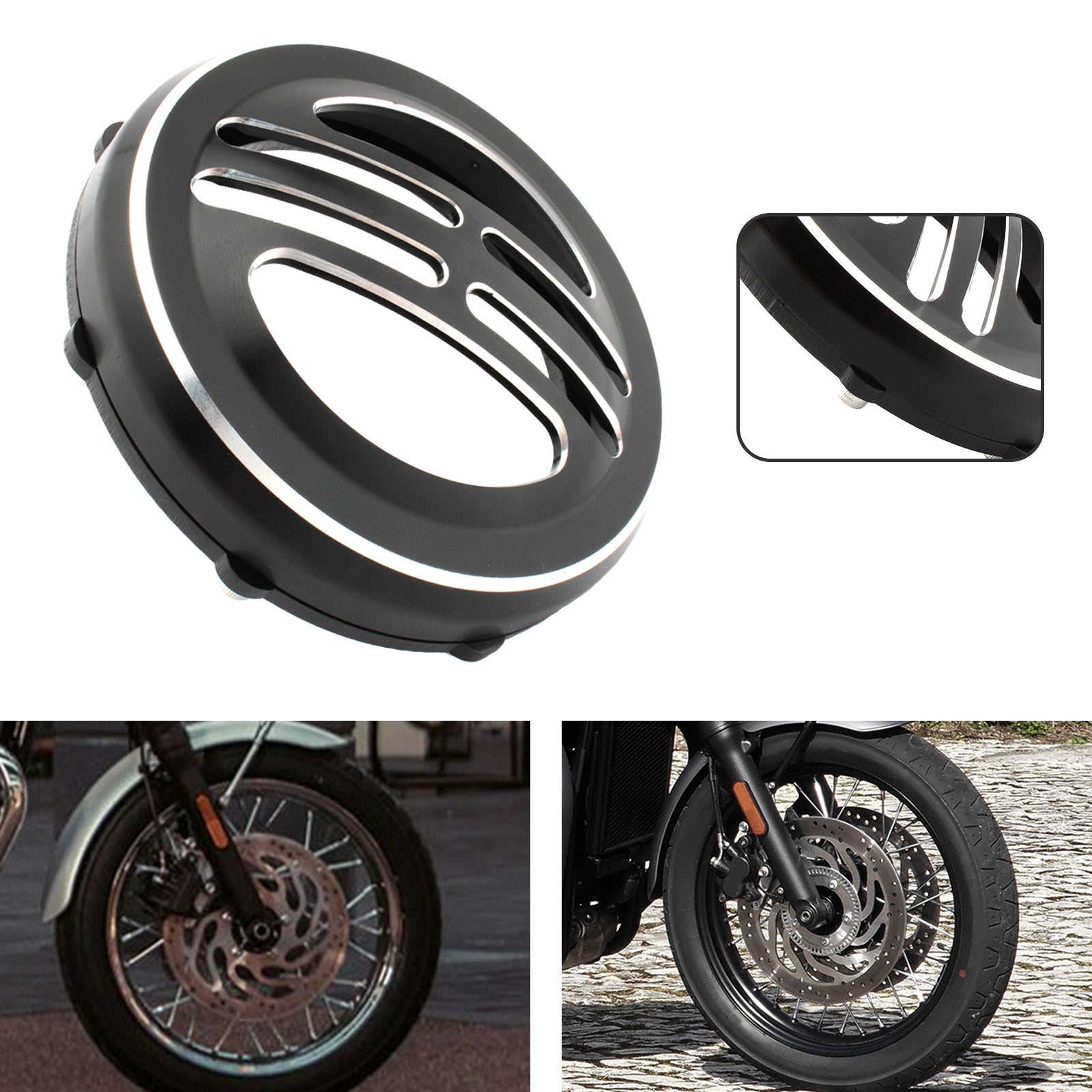 Bobber T120 T100 Street twin Horn Cover Universal Decorative Cover