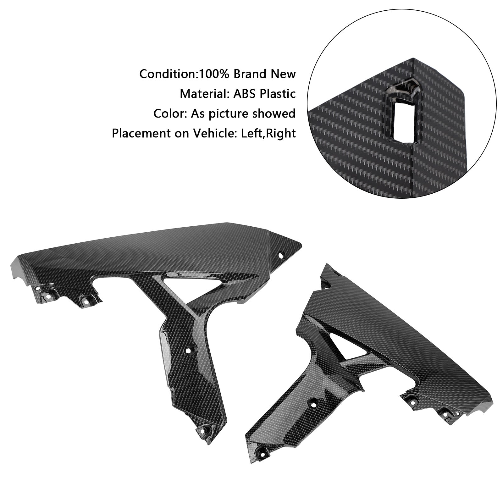 2024-2025 Honda CBR650R Hand Side Belly Frame Panel Fairing Cowl