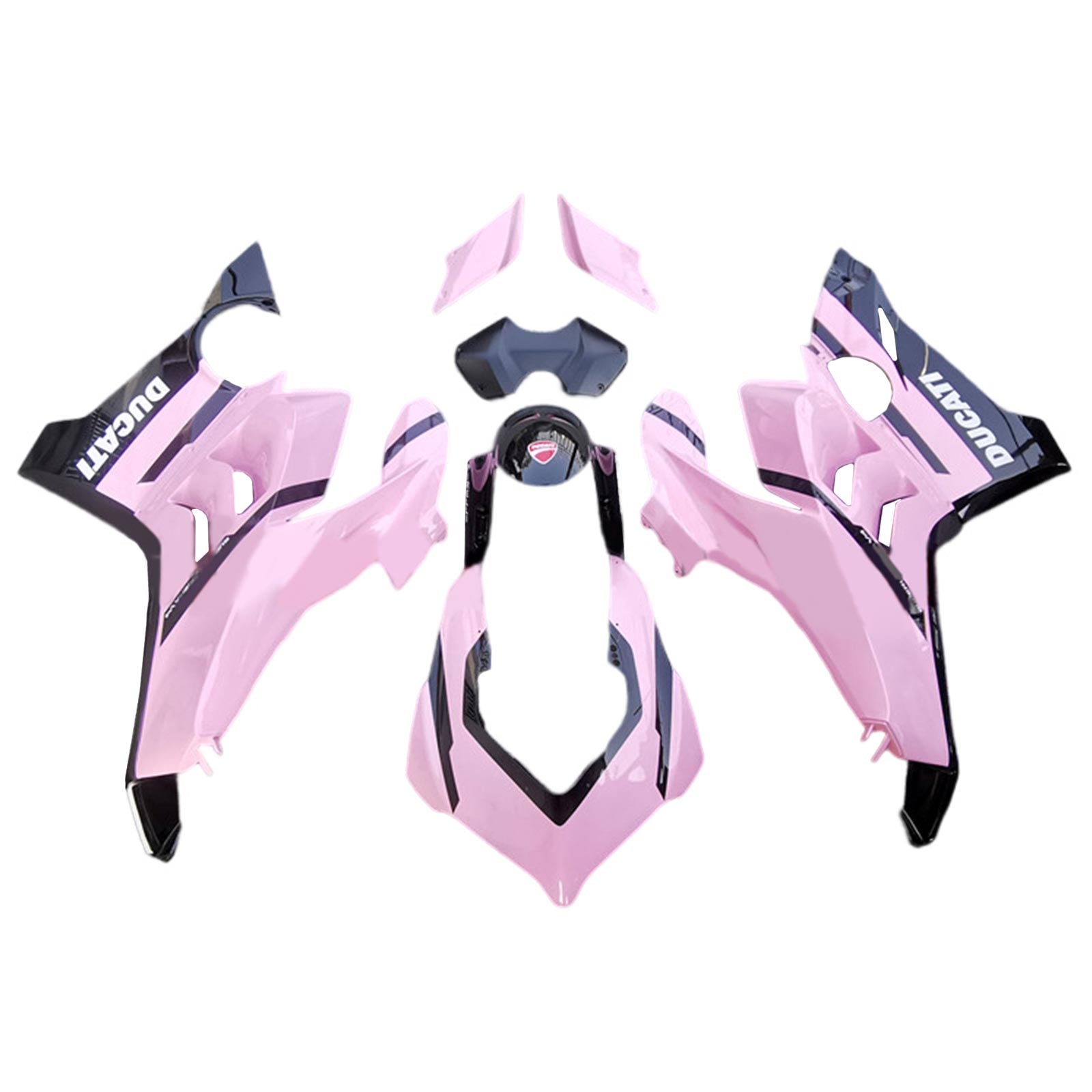 Zestaw owiewek Amotopart Ducati 2018-2019 Panigale V4/V4S różowy