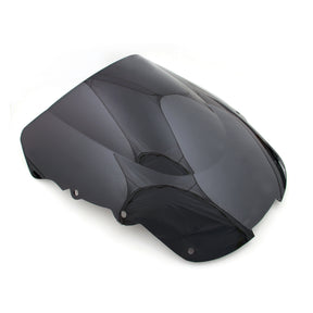 Amotopart 1996–2007 CBR1100XX SuperBlackBird Honda Schwarz mit gelbem Logo Verkleidungsset