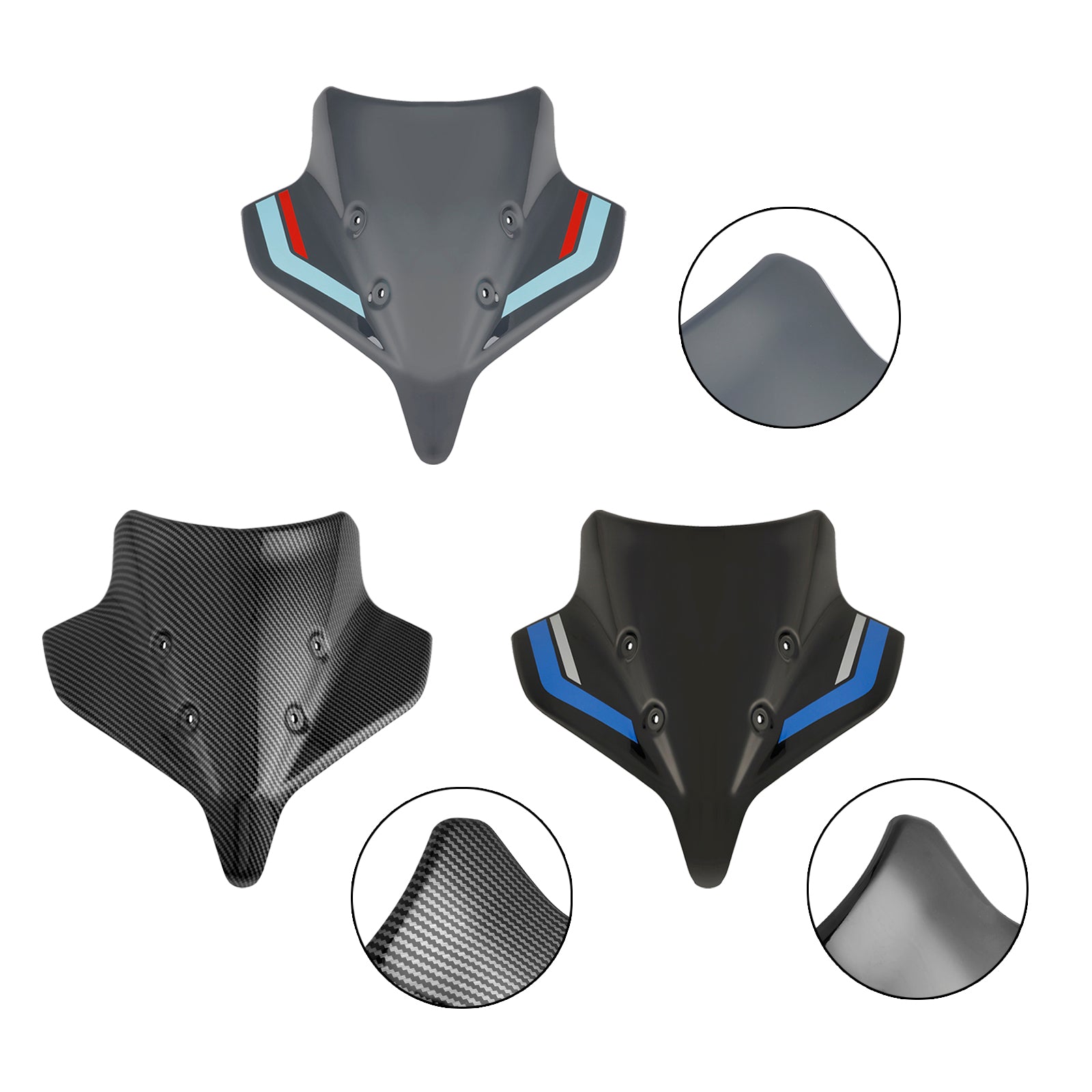 2022-2024 YAMAHA MT-10 / MT-10 SP ABS Motorcycle Windshield WindScreen