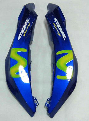 Amotopart 2009–2012 Honda CBR600RR blau-grünes Verkleidungsset