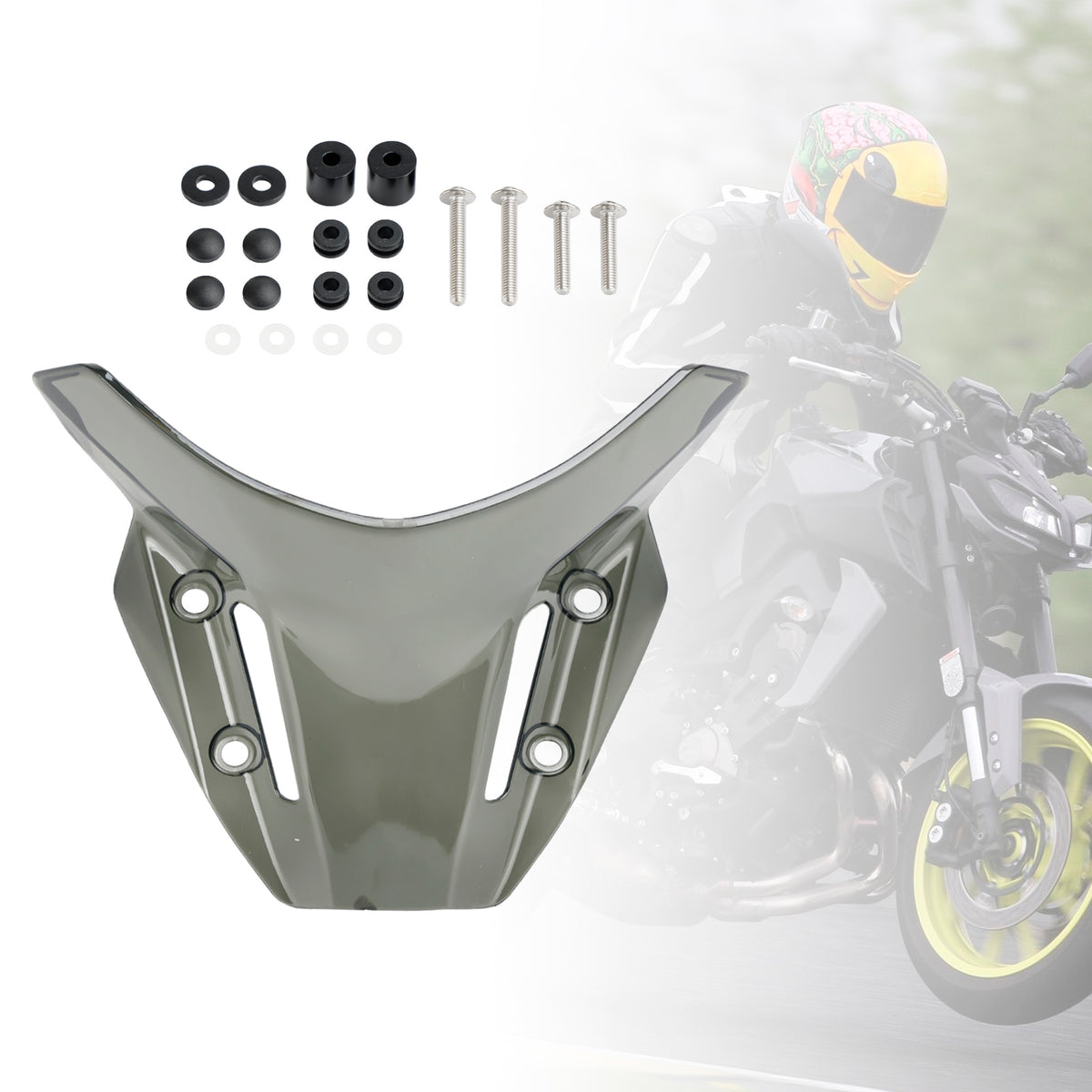 ABS Motorcycle Windshield WindScreen fit for YAMAHA MT-09 MT 09 2021-2023