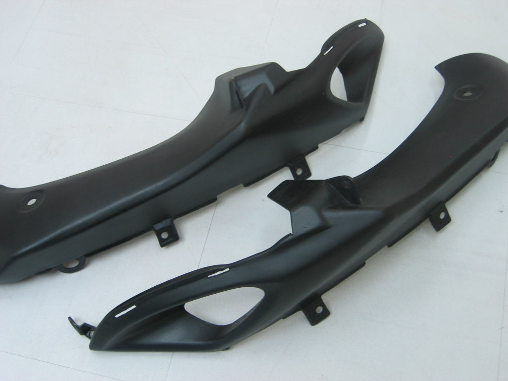 Amotopart 2005–2006 Suzuki GSXR1000 K5 Verkleidungsset, Weiß mit schwarzen Streifen