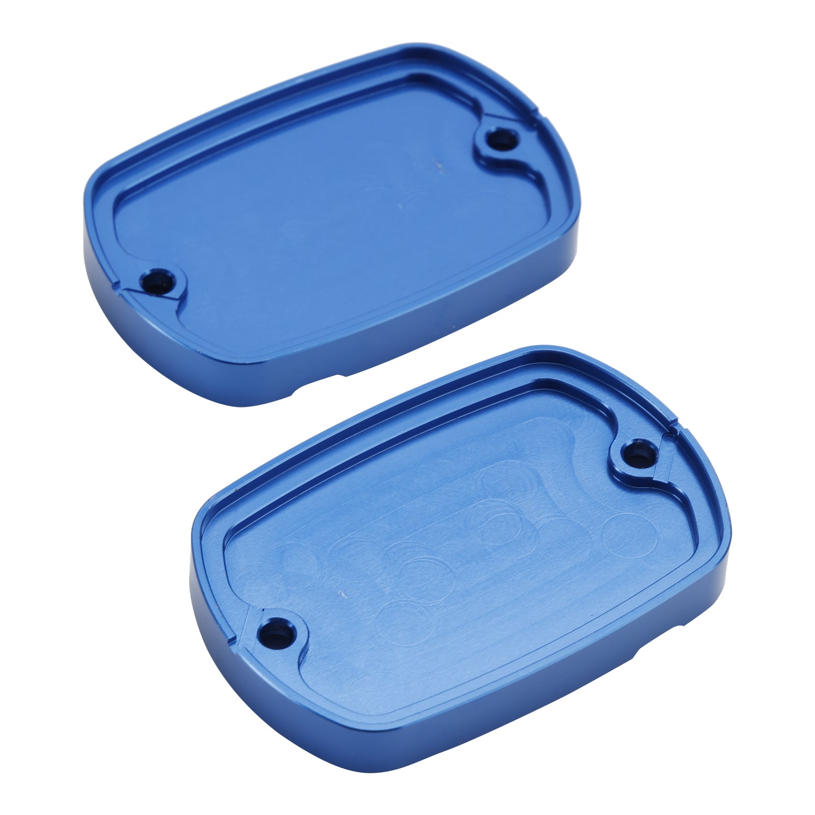 2004-2024 Yamaha T-MAX 500/530/560 CNC Blue Brake Fluid Reservoir Caps Kit