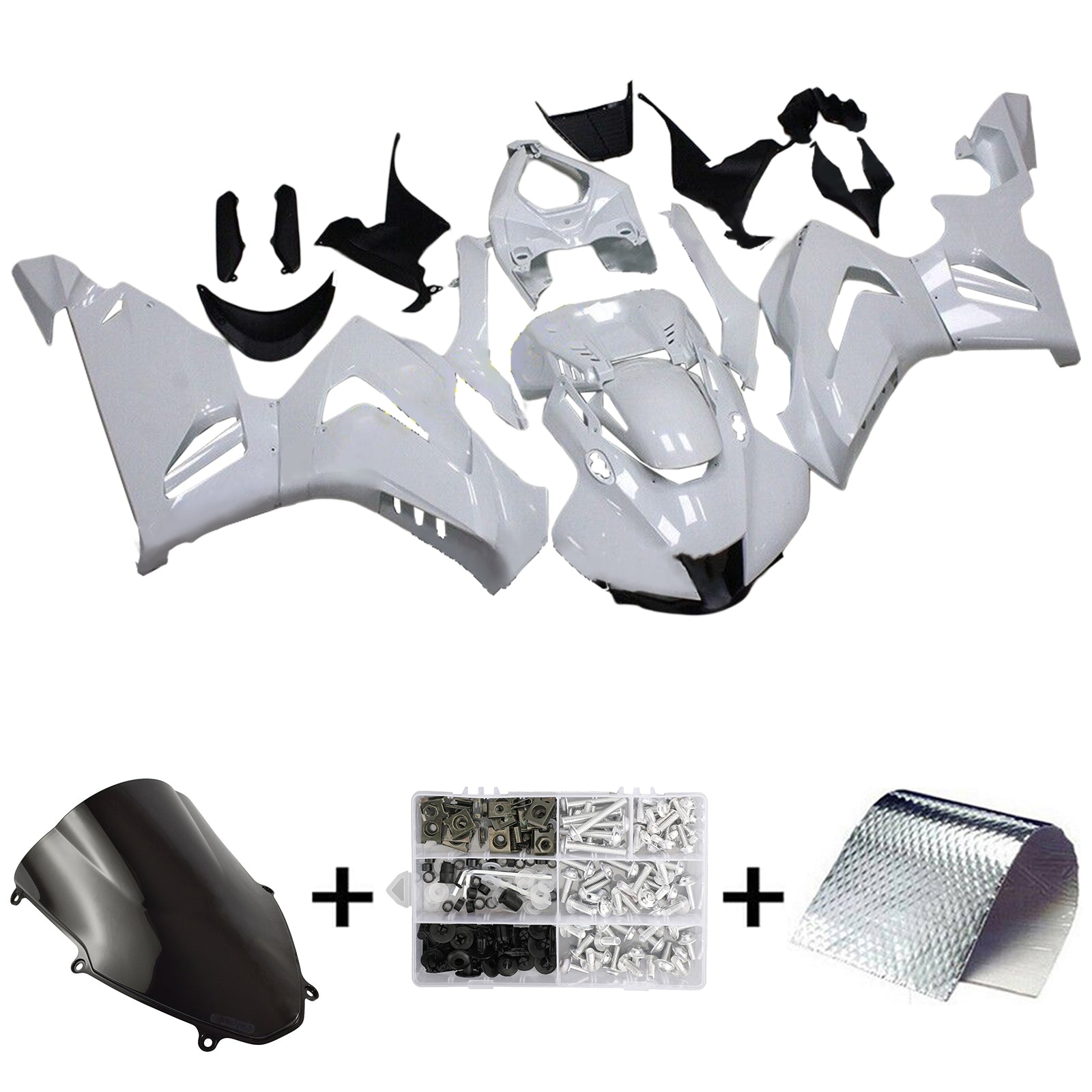 Kit Carenado Amotopart Honda CBR1000RR-R 2020-2023 Blanco