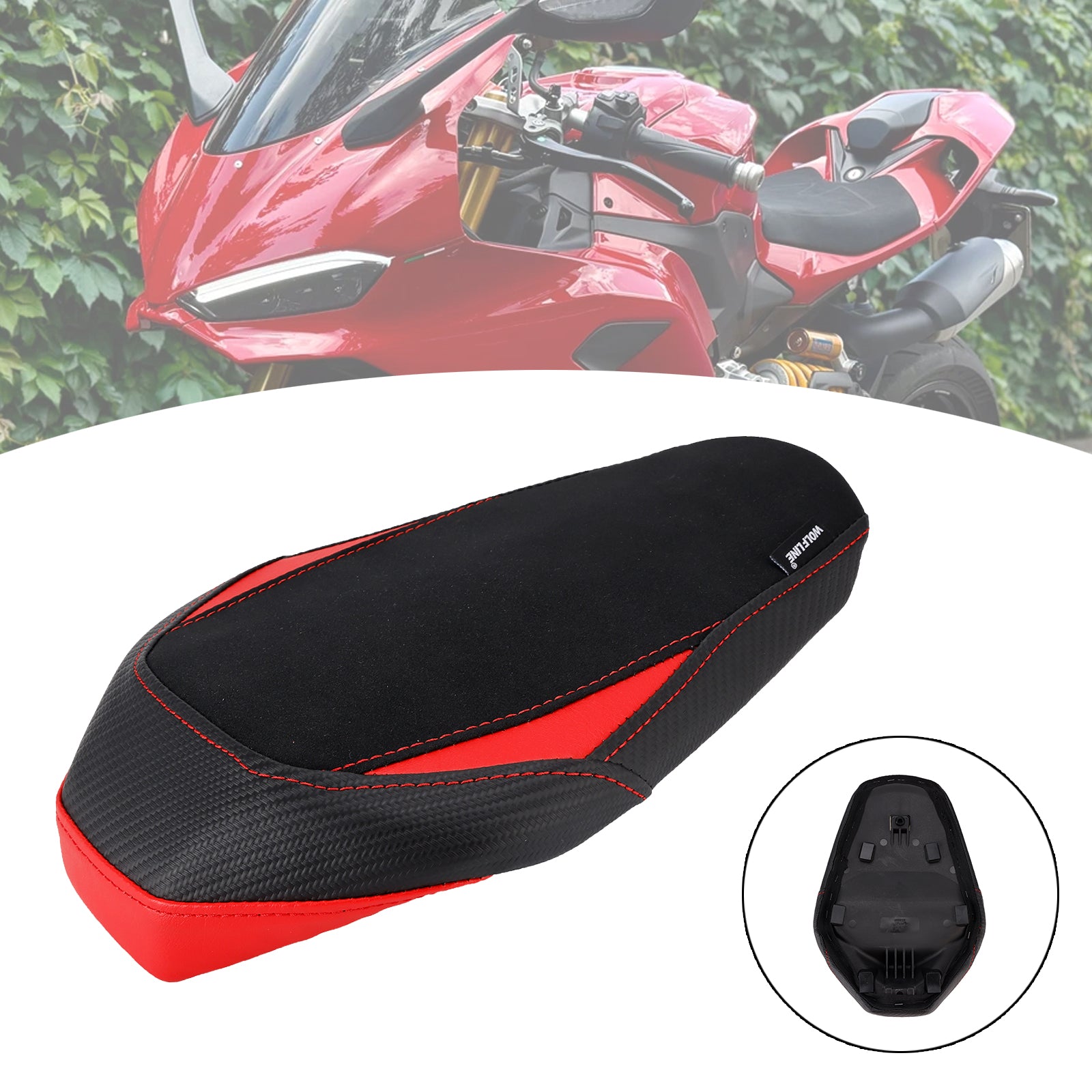 2025-2026 Du Panigale V2 Rücksitzkissen Soziussitz flach